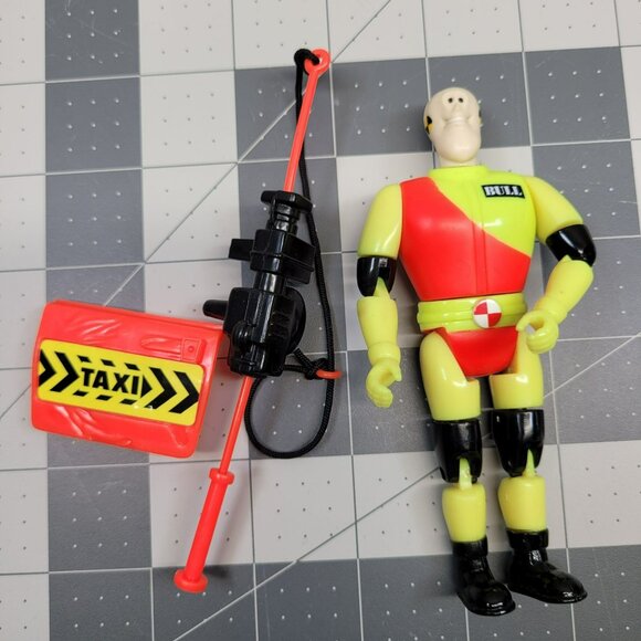 Incredible Crash Test Dummies Bull Action Figure Pro-Tek Tyco Dummys Taxi‎ 1992 - Picture 3 of 5